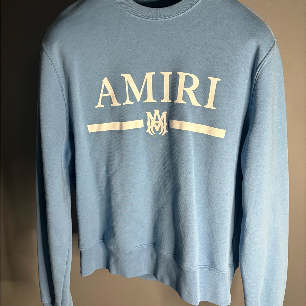 Amiri Blue Sweatshirt